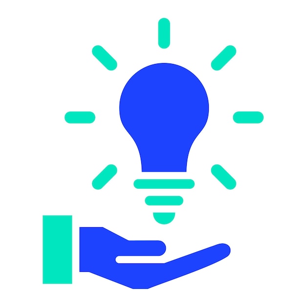 Ilustración de la idea de diseño del icono vectorial