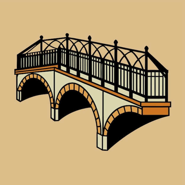 Ilustración de la idea del puente de San Francisco