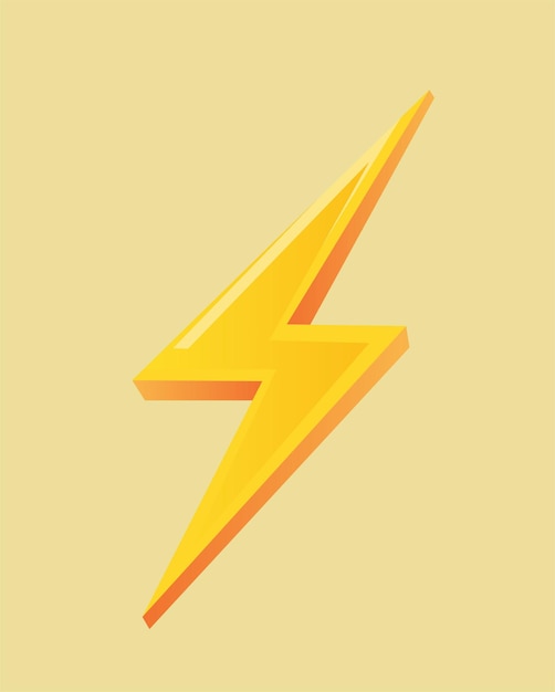 Ilustración de iluminación amarilla