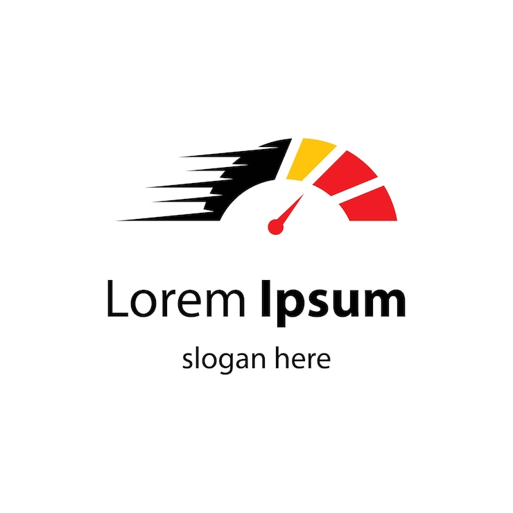 Vector ilustración de imágenes de logotipo de velocidad