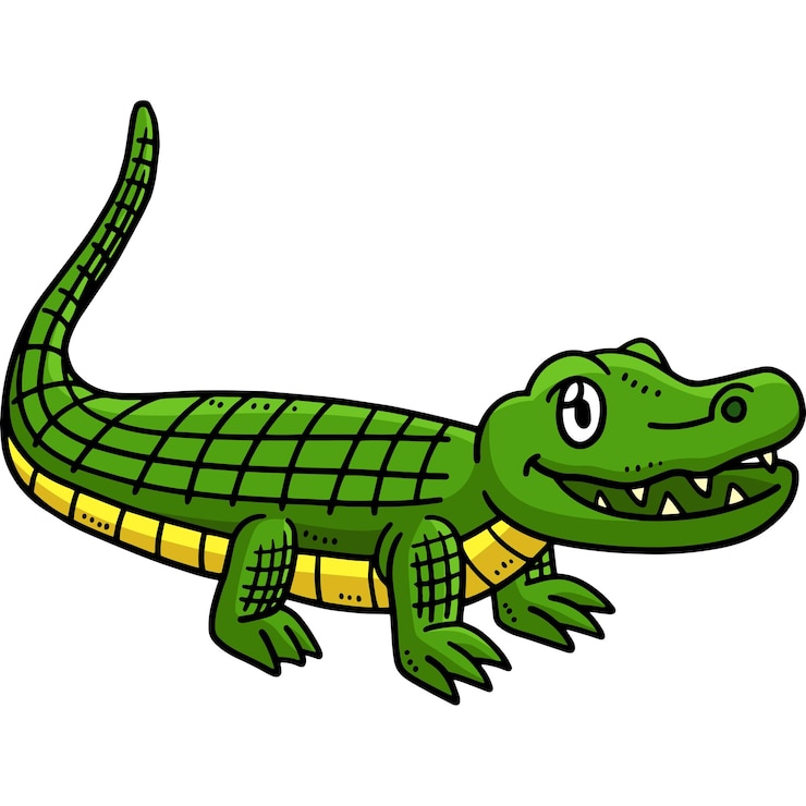 Vector ilustración de imágenes prediseñadas coloreadas de dibujos animados de crías