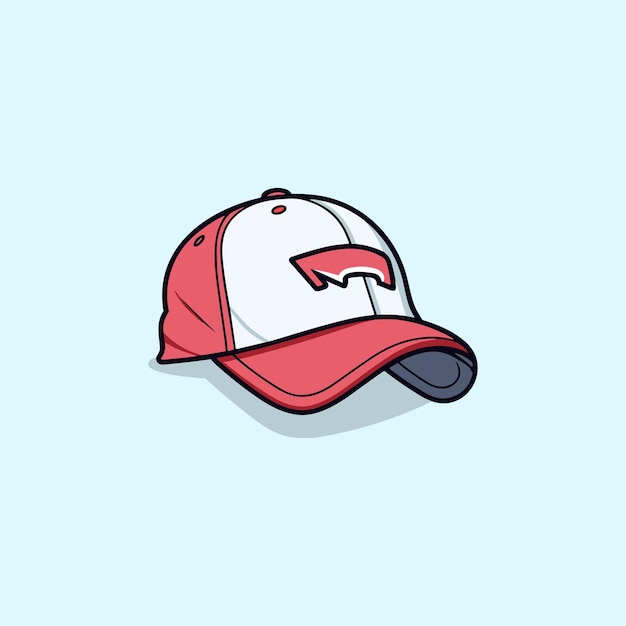 Vector ilustración de imágenes prediseñadas de vector de gorra