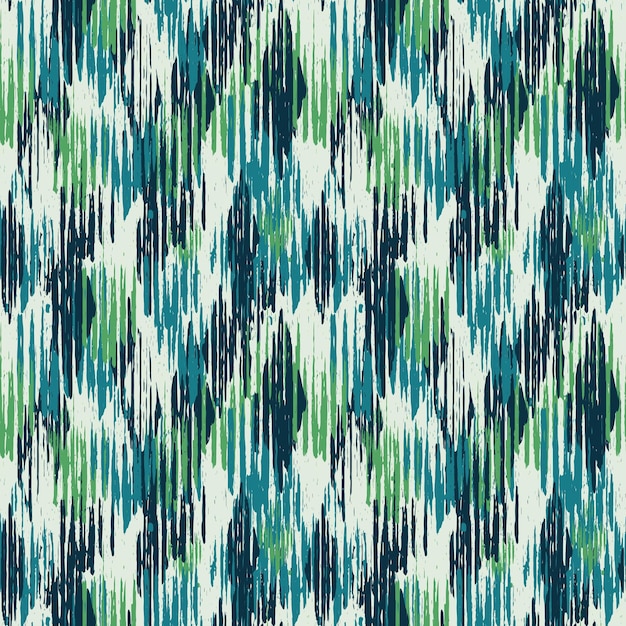Ilustración impresión vectorial de rayas etnicidad moda botánica dibujo colorido hermoso orna textil