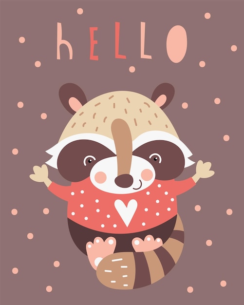 Ilustración infantil para ropa de bebé, papel de regalo para tarjetas de felicitación.