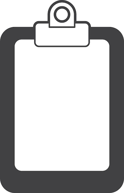 Ilustración de informe de lista de verificación en estilo minimalista