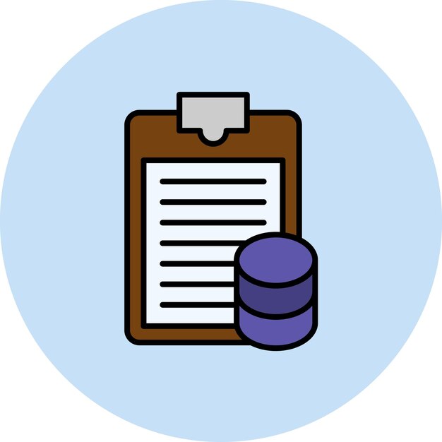 Ilustración del informe plano