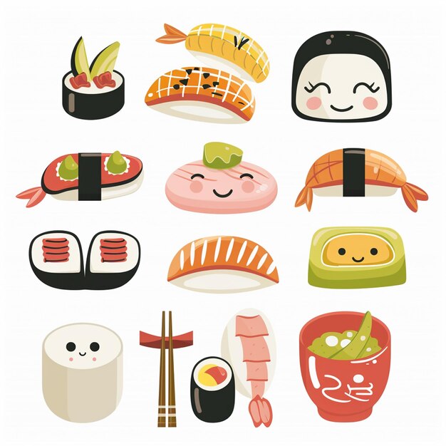 Ilustración japonesa diseño vectorial japonés patrón estilo japonés decoración gráfica