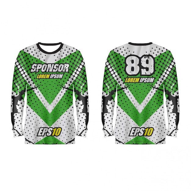 ilustración de jersey deportivo