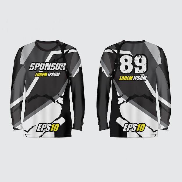 ilustración de jersey deportivo