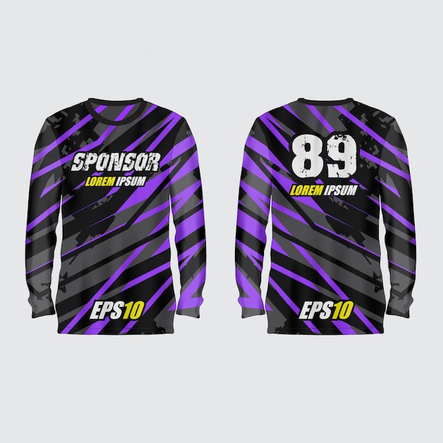 ilustración de jersey deportivo