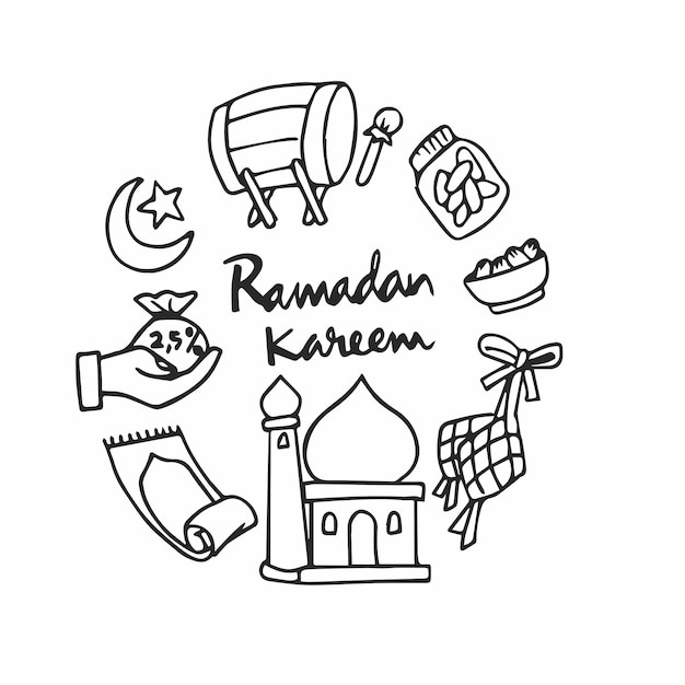 Ilustración de Kareem de Ramadán