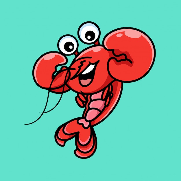 Ilustración de langosta