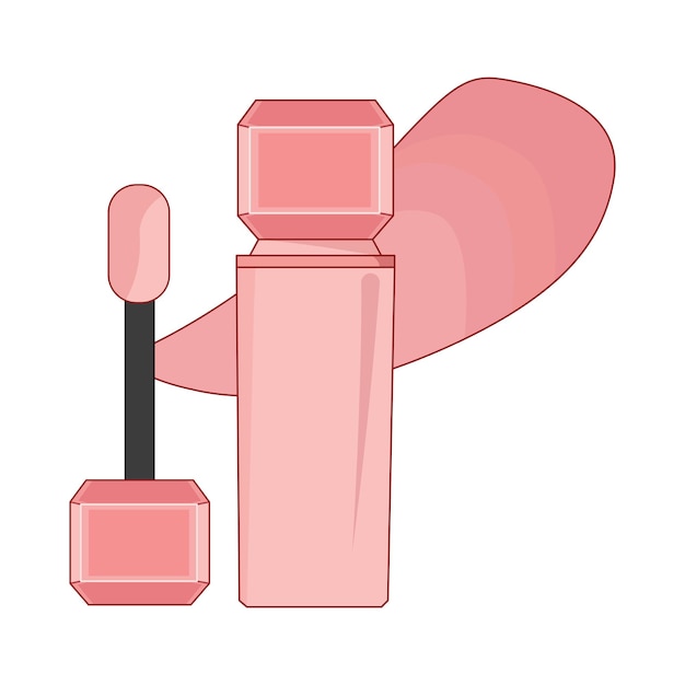 Vector ilustración de lápiz labial