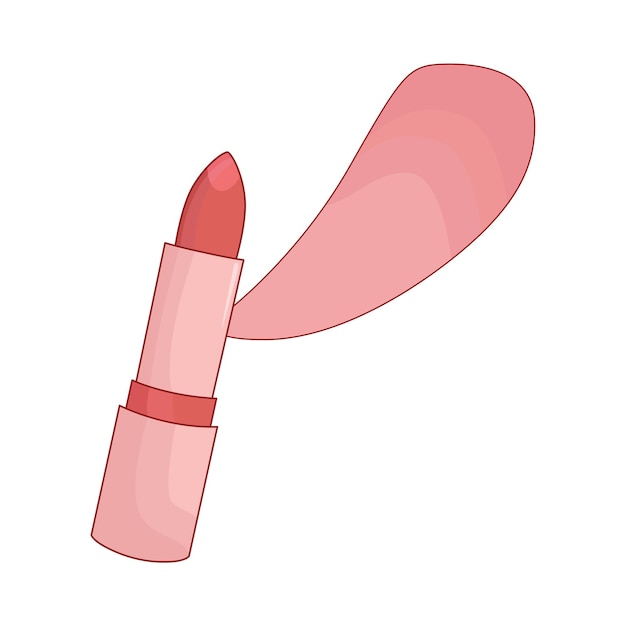 Vector ilustración de lápiz labial