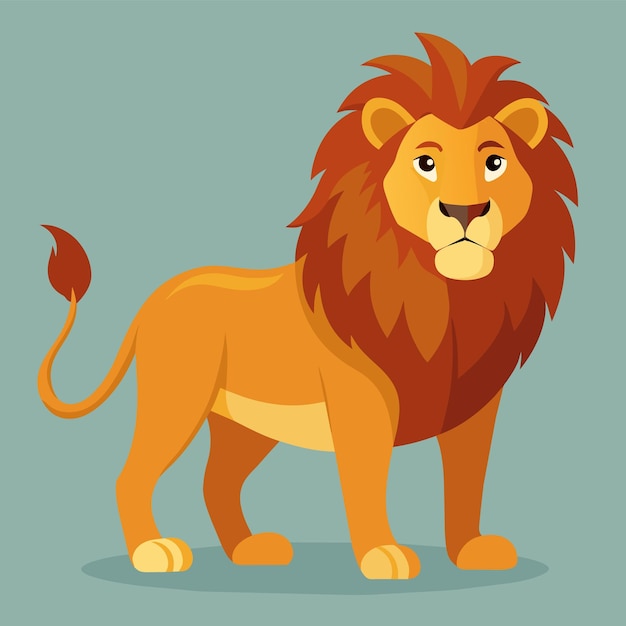 Vector ilustración del león