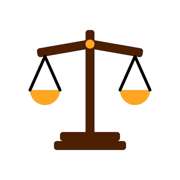 Ilustración de la ley y la justicia