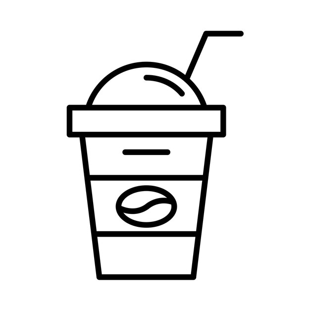 Ilustración de la línea de Barista