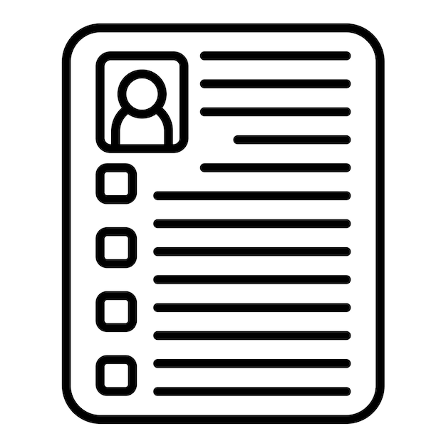 Ilustración de la línea Cv