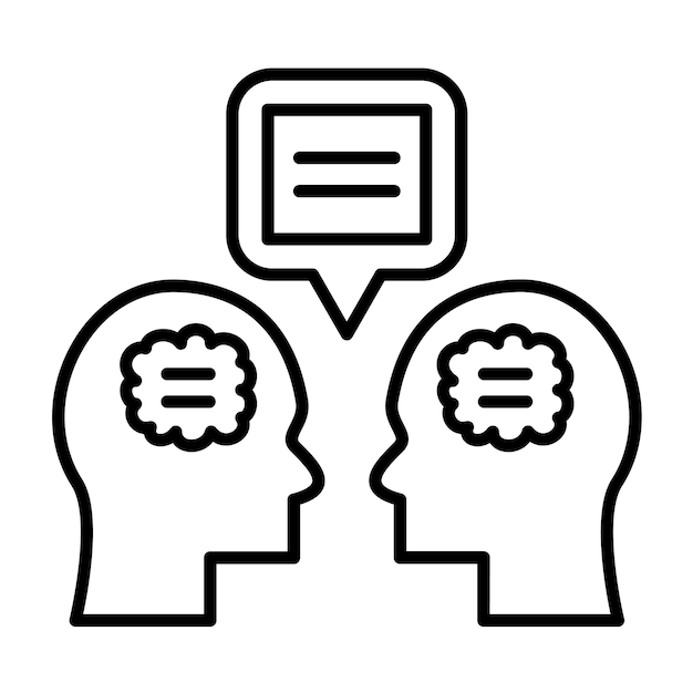 Ilustración de la línea de discusión