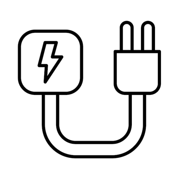 Ilustración de la línea eléctrica