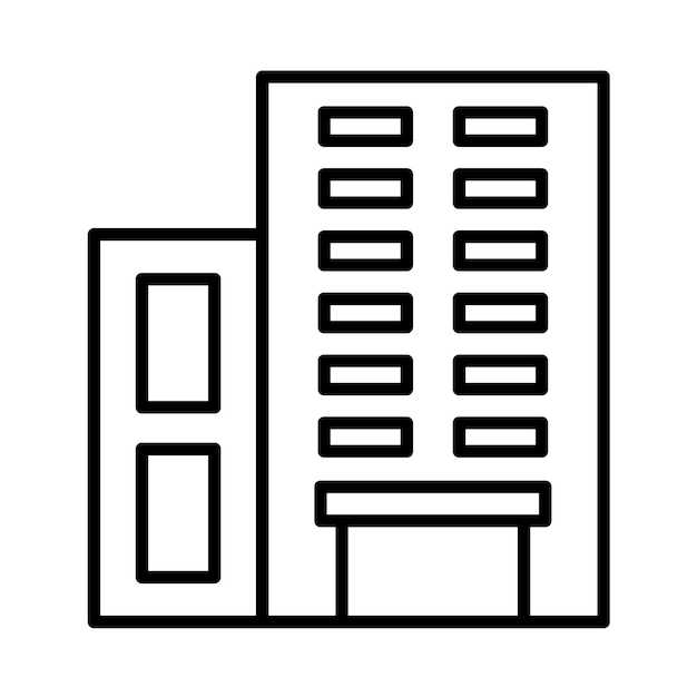 Ilustración de línea empresarial