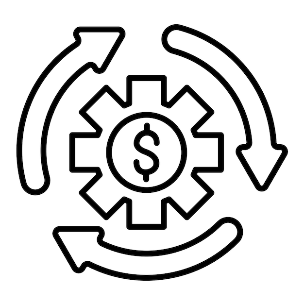 Ilustración de la línea de gastos de funcionamiento