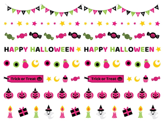 Ilustración de línea del Halloween