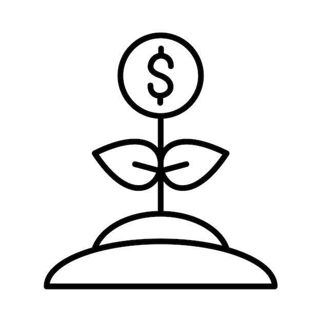 Ilustración de la línea de inversión