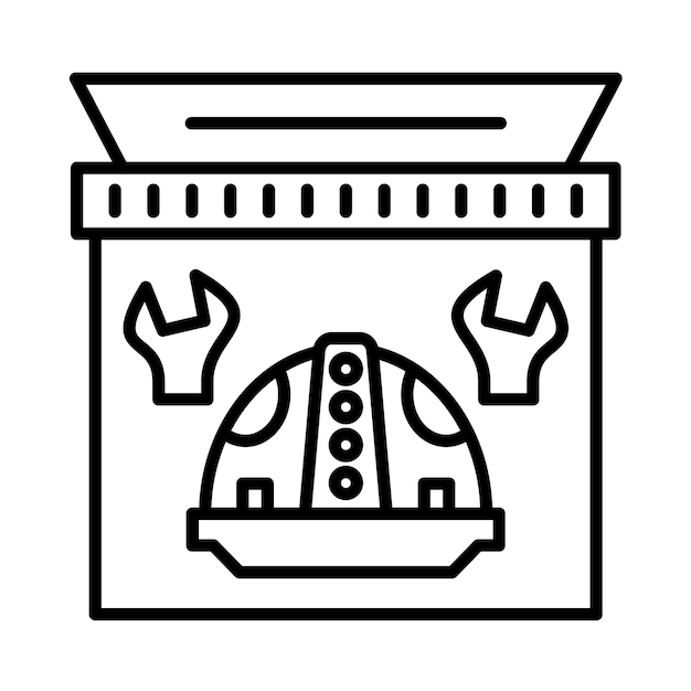 Ilustración de la línea del mercado laboral