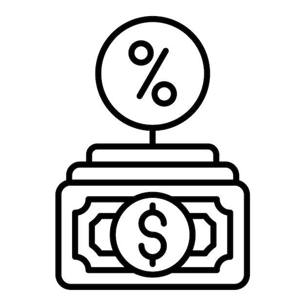 Ilustración de la línea de pago de dividendos