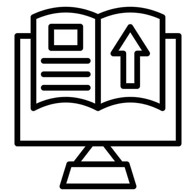 Ilustración de la línea de publicación