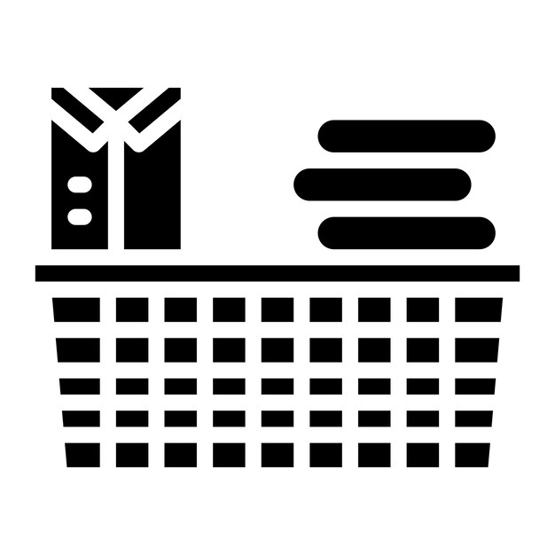 Ilustración de la línea de ropa plegable