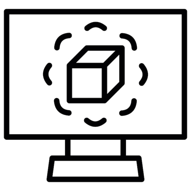 Ilustración de la línea de simulación