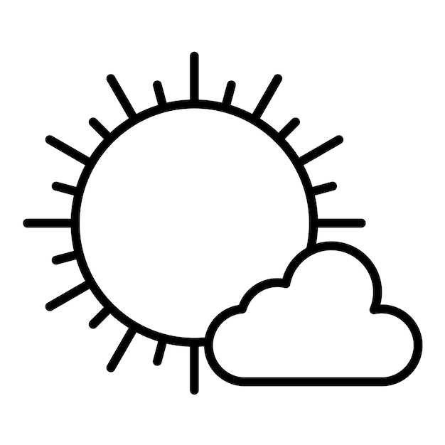 Ilustración de la línea solar