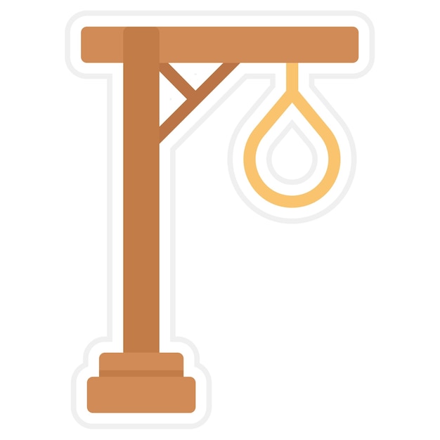 Ilustración de la línea de suicidio