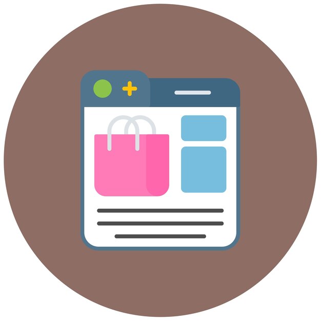 Ilustración de la línea de venta