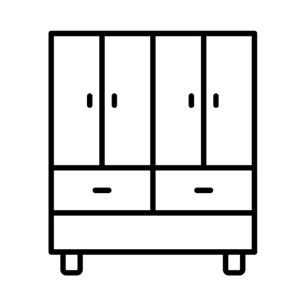 Ilustración de la línea de vestuario