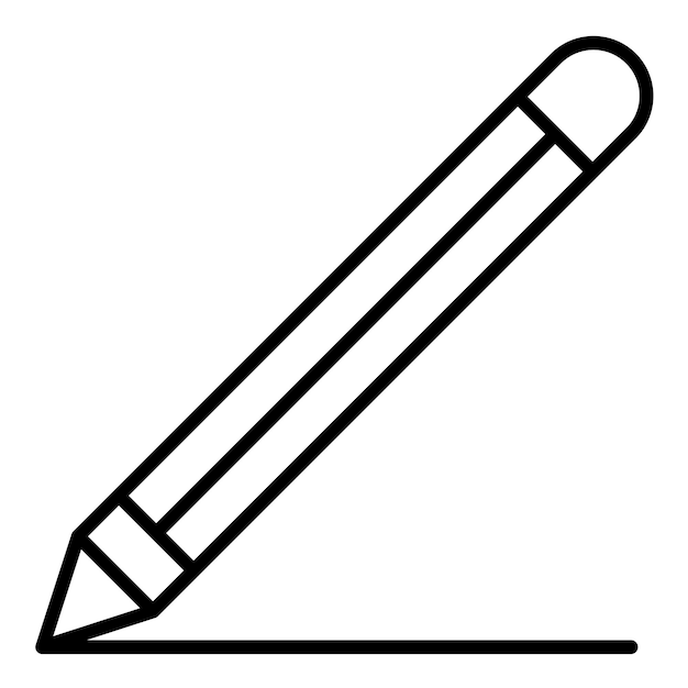 Ilustración de líneas de escritura técnica