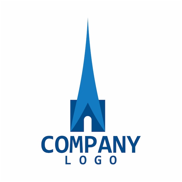 ilustración del logo de casas, lugares de culto, edificios. diseño vectorial