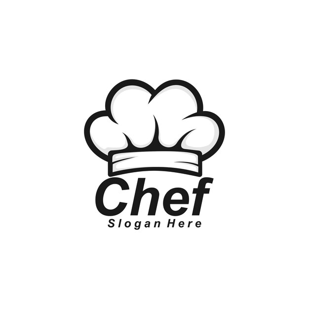 Ilustración de logo de chef