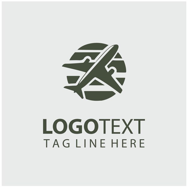Ilustración del logotipo del avión