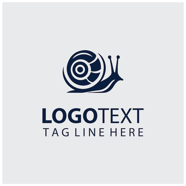 Ilustración del logotipo del caracol