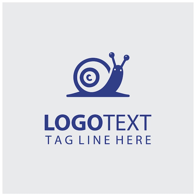 Ilustración del logotipo del caracol