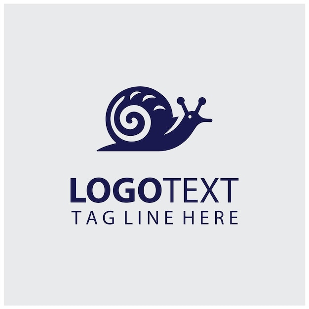 Ilustración del logotipo del caracol