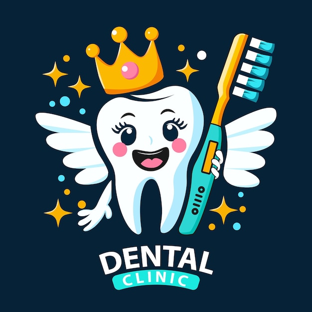 Ilustración del logotipo de la clínica dental