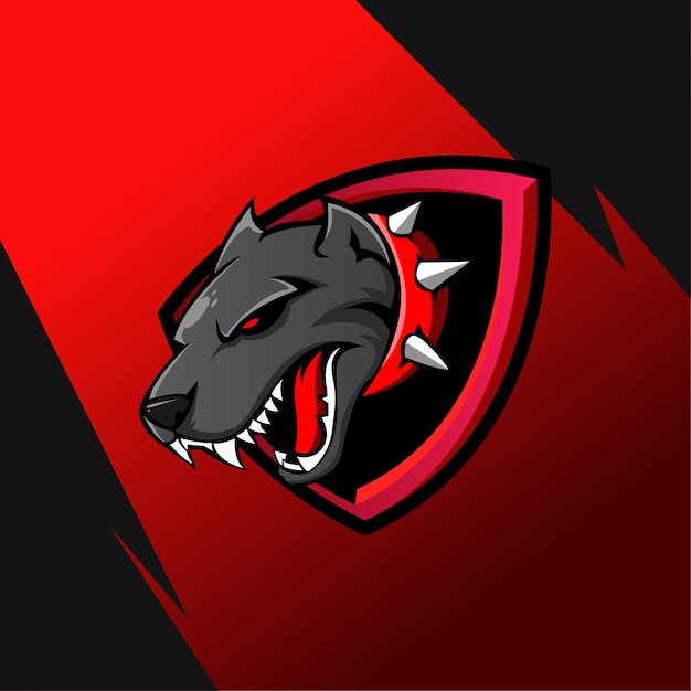 Ilustración del logotipo de guard dog esport