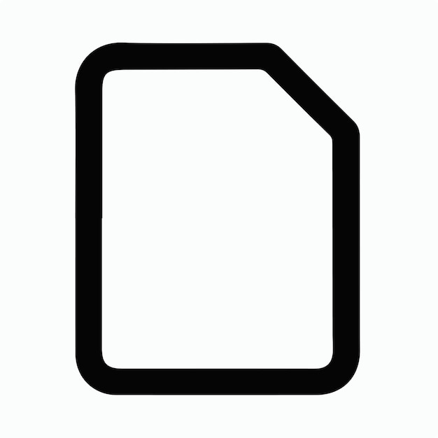 Ilustración del logotipo del icono del archivo de carpeta para ui