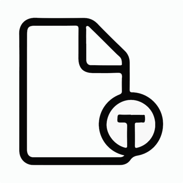 Ilustración del logotipo del icono del archivo de carpeta para ui