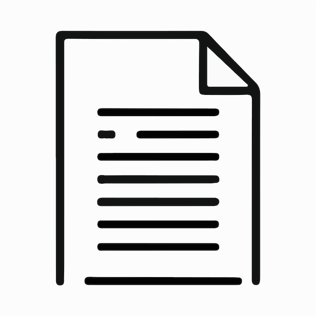 Ilustración del logotipo del icono del archivo de carpeta para ui