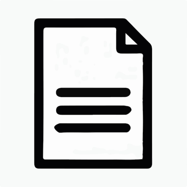 Ilustración del logotipo del icono del archivo de carpeta para ui